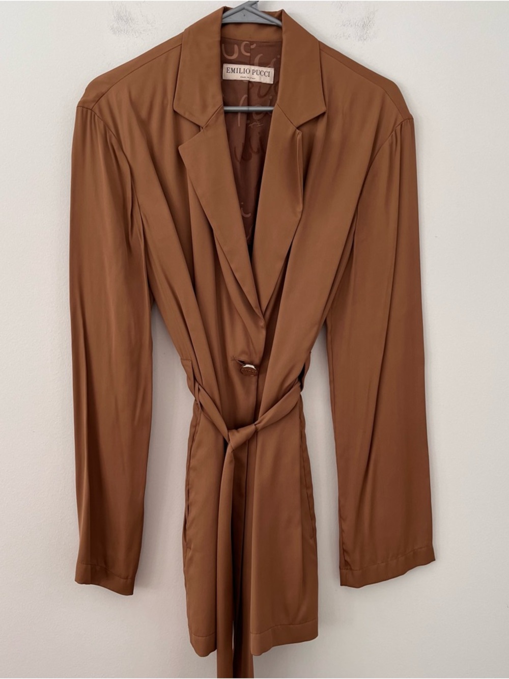 Emilio Pucci Tan Blazer/Jacket